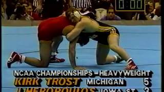 1986 NCAA Wrestling Championships Iowa City Iowa [upl. by Dlanod]