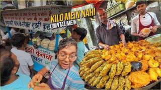 25 Indian Street Food Punjab MILLIONAIRE 😍 Books Market Bun Tikki Aloo Chaat Paneer Tikka Kulcha [upl. by Valerye597]