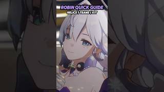 ROBIN BEST BUILD GUIDE WITH RELICS AND TEAMS [upl. by Gnilrad]