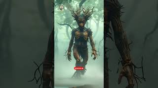 The Walking Tree Man A Mystical Journey Through Nature viralshort ytshort mythicalcreatures [upl. by Ecirehs]