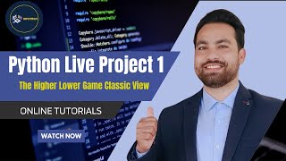 The Higher Lower Game Classic View Tutorial Python Core Concepts for Beginners [upl. by Nosyla]