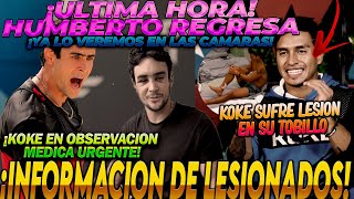 ¡KOKE LESIONADO TIEMPO REAL⚡Humberto ESTA DE REGRESO a EXATLON MEXICO [upl. by Essam341]