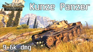 Kunze Panzer 96K Damage 10 Kills Abbey  World of Tanks [upl. by Egan]