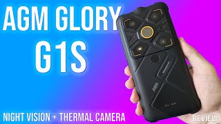 Testing AGM Glory G1S  With The World’s Most Advanced Thermal Camera [upl. by Hali1]