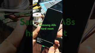 Samsung A8s hard reset smartphone [upl. by Stanfill]