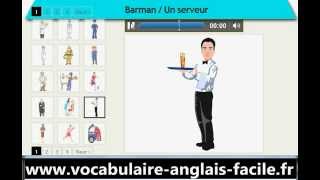 Vocabulaire Anglais les métiers les professions Vocabulaire anglais facile [upl. by Massarelli]