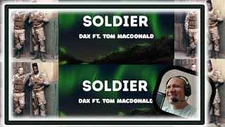 DaxSoldier FeatTom MacDonald TUFFNERDZ RAP REACTION [upl. by Kciredes]