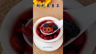 Black wolfberry mulberry red date tea [upl. by Yntirb]