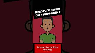 Buzzword Bingo Corporate Edition Open Door Policy [upl. by Ikkir]