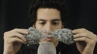 ASMR WITH METAL SPONGES [upl. by Che]