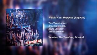 Newsies The Broadway Musical  Watch What Happens Reprise [upl. by Girhiny899]