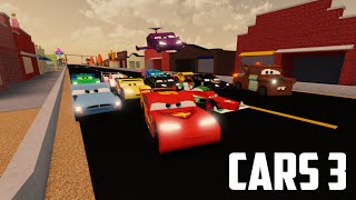 Roblox  Cars 3  Radiator Springs WGP  Official Trailer [upl. by Enirac]