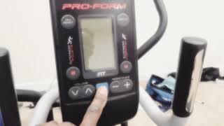 PROFORM Hybrid Trainer HOW to TURN ON PROFORM machine through TJSASSEMBLYSERVICESCOM [upl. by Lyndy]