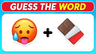 Can You Guess the WORD By The Emoji 🤔 Emoji Quiz [upl. by Nanerb66]