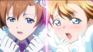 Love Live Snow Halation Comparison MV 2010 amp Anime 2014 4K [upl. by Narud769]