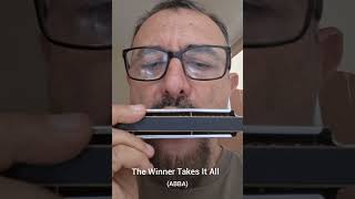 The Winner Takes It All  ABBA Chromatic harmonica cover [upl. by Egdamlat]