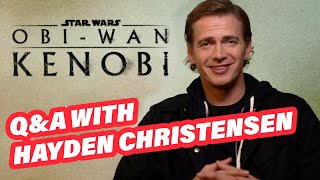 Hayden Christensen On Returning As Darth Vader In ObiWan Kenobi [upl. by Okorih]