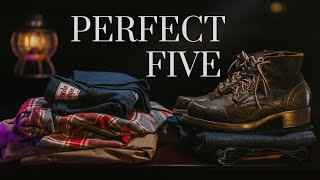 Building the Perfect 5 Item Wardrobe [upl. by Nnyre]