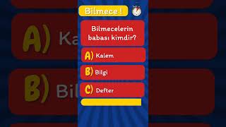 Bilmecelerin babası kimdir Bilmece  Bilmeceler [upl. by Lianne19]