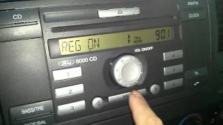 Bluetooth Ford 6000CD [upl. by Adan907]