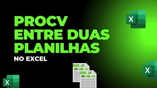 Como fazer PROCV entre duas planilhas no Excel [upl. by Fini]