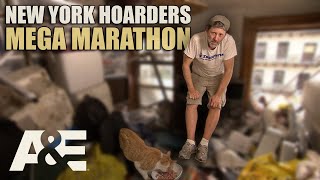 Hoarders NEW YORK Hoarders  MEGA Compilation  AampE [upl. by Arima]