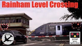 Rainham Level Crossing [upl. by Ellenet]