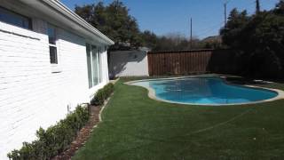 ProGreen Deluxe Artificial Grass Installed in Backyard [upl. by Ahilam]