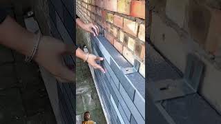 External wall installation construction wallinsulation tiles insulation [upl. by Noxid]