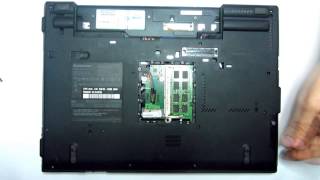 Lenovo ThinkPad T410 keyboard and top panel removal [upl. by Oren44]