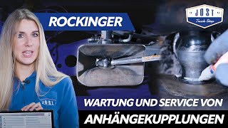 So wartest du deine ROCKINGER Anhängekupplung richtig Schritt für Schritt  JOST Truck Stop 18 [upl. by Yodlem582]