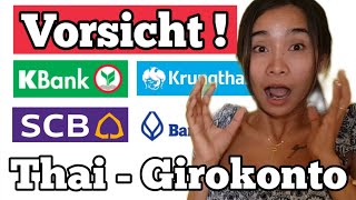 Vorsichtig  Girokonton in Thailand  Eröffnung amp Sicherheit 04052022 [upl. by Oemac]