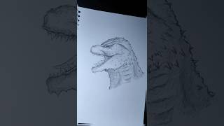 Godzilla  One drawing godzilla [upl. by Gruver441]