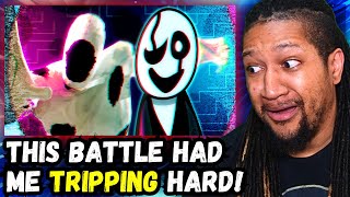 Freshy Kanal  The Spot vs W D Gaster RAP BATTLE  Reaction [upl. by Zetrauq]