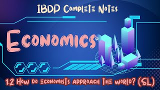 IBDP Economics 12 How do Economists Approach the World SL Full Notes [upl. by Atekehs]