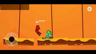 STICKMAN FIGHT GAMEPLAY 😱 [upl. by Morgan849]