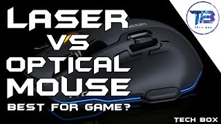 OPTICAL VS LASER MOUSE EXPLAINED  BEST FOR GAMING  HINDIURDU [upl. by Adelind976]