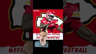 Fantasy Football Week 9 Xavier Worthy fantasyfootball fantasyfootballadvice nfl [upl. by Tibbetts512]