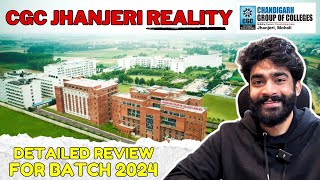 CGC Jhanjeri Review 2024  Scholarships Programs Placements amp College Reality  CGC JHANJERI [upl. by Shulamith493]