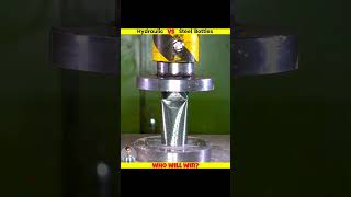 India🇮🇳 vs China🇨🇳 vs America🇱🇷  Hydraulic Press Steal Bottel Test⁉️💥  Which Bottle Is Powerful🤔 [upl. by Iow]