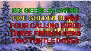 12 Days of Christmas Karaoke  Traditional Christmas Carols Videos amp Lyrics [upl. by Hiltan627]