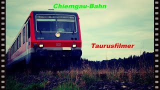 Führerstandsmitfahrt auf der Chiemgau Bahn [upl. by Leeland266]