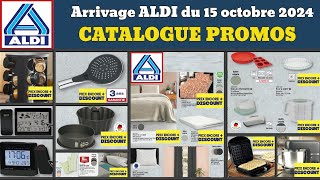 catalogue ALDI spécial maison du 15 au 21 octobre 2024 ✅ arrivage meuble déco 🔥 Promos deals pub [upl. by Chuu]