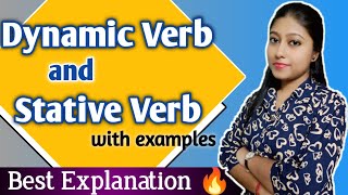 Dynamic Verb and Stative Verb  State Verb and Event Verb  Static Verb  Action Verb [upl. by Lemmor]