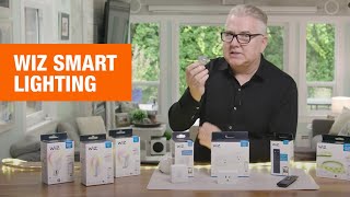 WiZ Smart Lighting Walkthrough Features amp Benefits  The Home Depot Canada [upl. by Matazzoni]