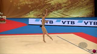 PODGORSEK Aleksandra SLO  2018 Rhythmic Worlds Sofia BUL  Qualifications Hoop [upl. by Dragon320]