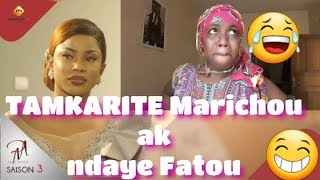 TAMKHARITE 2018 Marichou et ndaye Fatou 😂😂🇸🇳💯✔ [upl. by Katie]