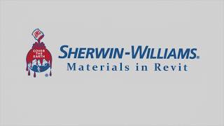 Using SherwinWilliams Paints in Revit  BIMsmith Tutorial [upl. by Anaujik]