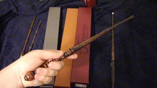 Wizarding World of Harry Potter wands Interactive Non Interactive and Light Up [upl. by Kirsti]