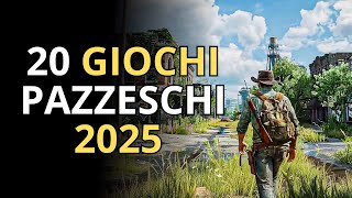 TOP 20 Videogiochi SPETTACOLARI in Uscita 2025 [upl. by Jemimah]